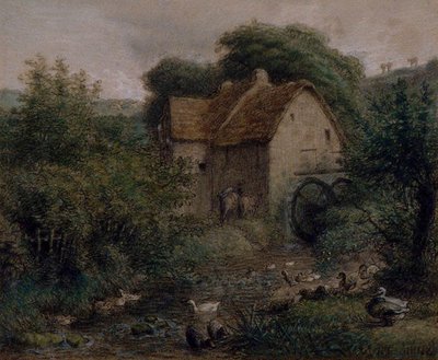 Stary Młyn autorstwa Jean Francois Millet