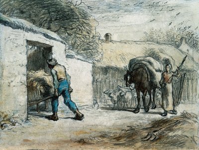 Powrót z pola autorstwa Jean Francois Millet