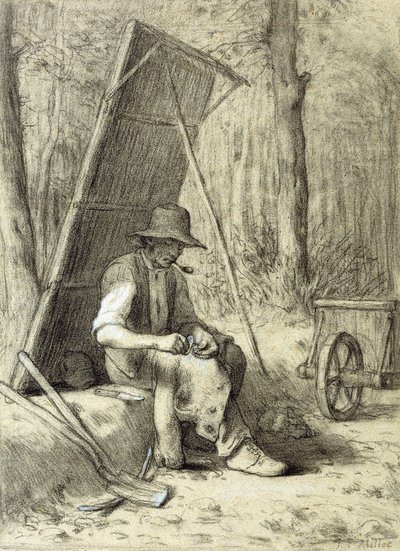 Drogowiec, autorstwa Jean Francois Millet