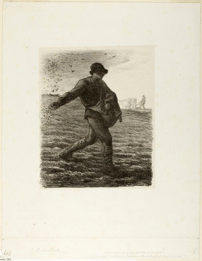 Siewca autorstwa Jean Francois Millet