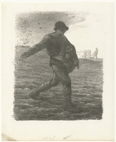Siewca autorstwa Jean Francois Millet