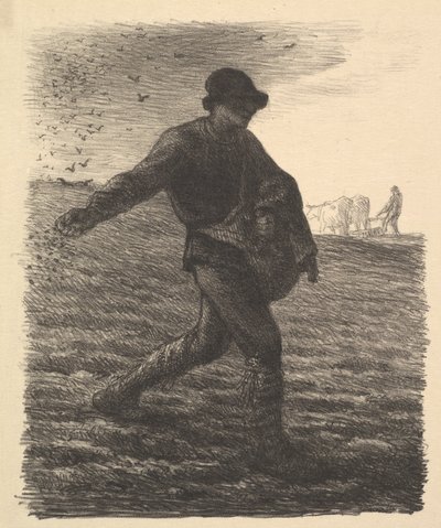 Siewca autorstwa Jean Francois Millet