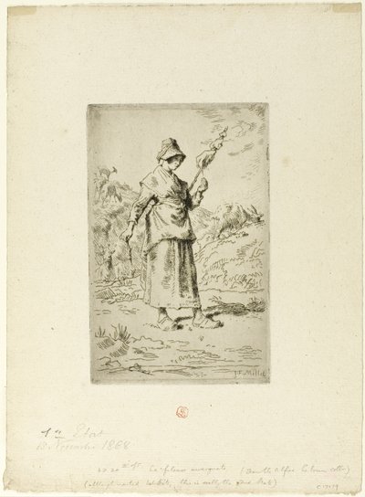 Spinner autorstwa Jean Francois Millet