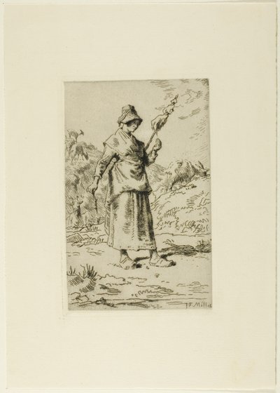 Spinner autorstwa Jean Francois Millet
