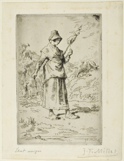 Spinner autorstwa Jean Francois Millet