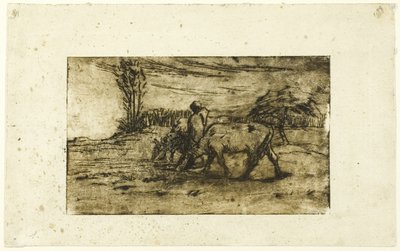 Dwie krowy autorstwa Jean Francois Millet