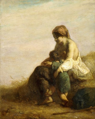 Wędrowcy, autorstwa Jean Francois Millet