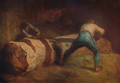 Leśnicy, 1850-1852, c1915 autorstwa Jean Francois Millet