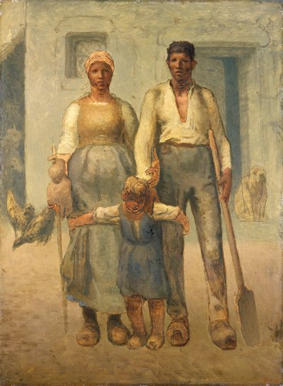 „Rodzina chłopska”, 1871-72 autorstwa Jean Francois Millet