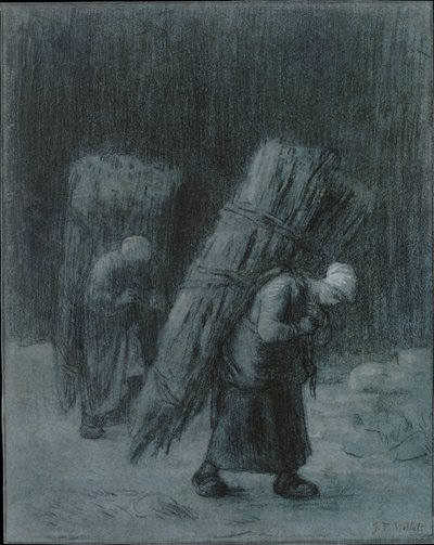 Kobiety niosące gałązki, ok. 1858. autorstwa Jean Francois Millet