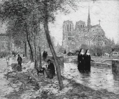 Matki Bożej Paryskiej, 189095. autorstwa Jean Francois Raffaelli