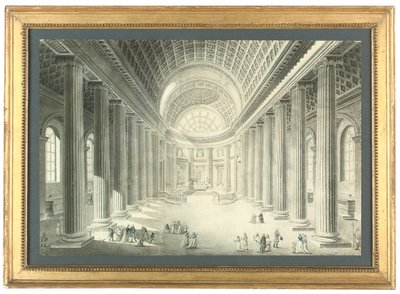 Kościół św. Filipa du Roule, Paryż autorstwa Jean Francois Therese Chalgrin