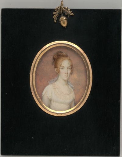 Pani Nathaniel Bowen Margaret Blake, ca. 1805. autorstwa Jean Francois Vallee