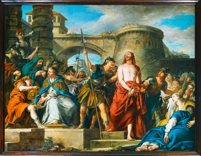 Le Christ devant Pilate - Chrystus przed Piłatem ... autorstwa Jean François de Troy