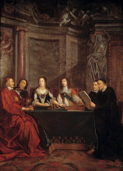 sobór sumienia: św. ) i Ludwika XIV (1638 autorstwa Jean François de Troy