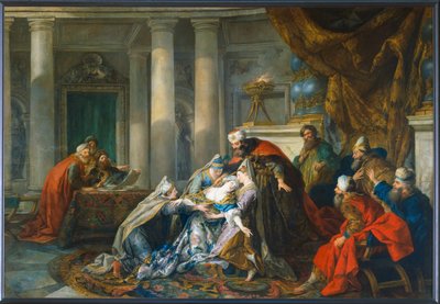 Omdlenie Estery ... autorstwa Jean François de Troy