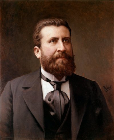 Jean Jaures, ok. 1900 autorstwa Jean François Batut