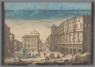 Widok Teatru Marcellusa w Rzymie autorstwa Jean François Daumont (possibly)