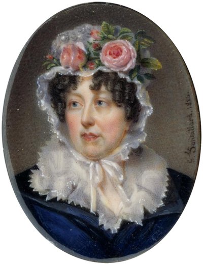 Bransoletka z portretem Lady Susan Murray autorstwa Jean-François Gérard Fontallard