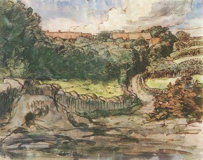 Niemcy: Farma kuzynów w Gréville autorstwa Jean Francois Millet