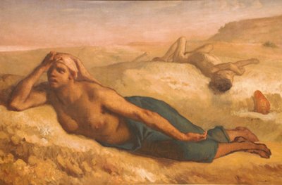 Hagar i Izmael autorstwa Jean Francois Millet