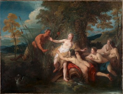 Patelnia i Syrinx autorstwa Jean François de Troy