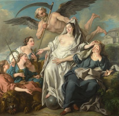 Czas odsłania prawdę, 1733 autorstwa Jean François de Troy