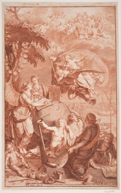 Alegoria wysyłki autorstwa Jean Frederic Herman