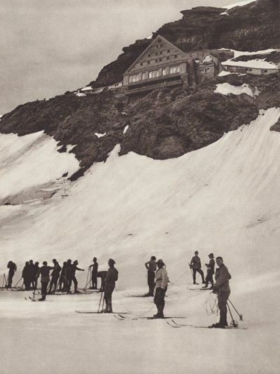 Szwajcaria: Jungfraujoch autorstwa Jean Gaberell