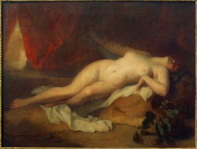 Śmierć Kleopatry autorstwa Jean Francois Gigoux