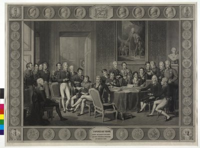Konwencja wiedeńska 1814 / 1815 autorstwa Jean Godefroy