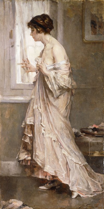 Odjazd, autorstwa Jean Gouweloos