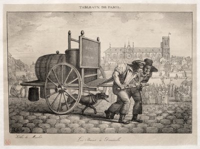 Sceny Paryża: Kąpiele w domu. autorstwa Jean Henri Marlet