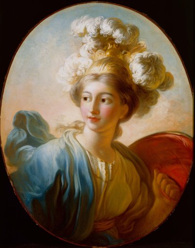 Bogini Minerwa autorstwa Jean Honore Fragonard