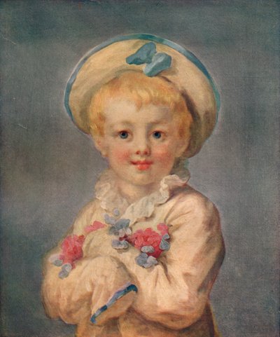 Chłopiec jako Pierrot, ok. 1780. 1911 autorstwa Jean Honore Fragonard