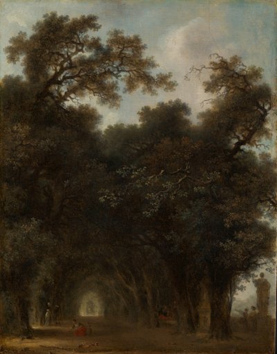 Zacieniona Aleja, ca. 1775. autorstwa Jean Honore Fragonard