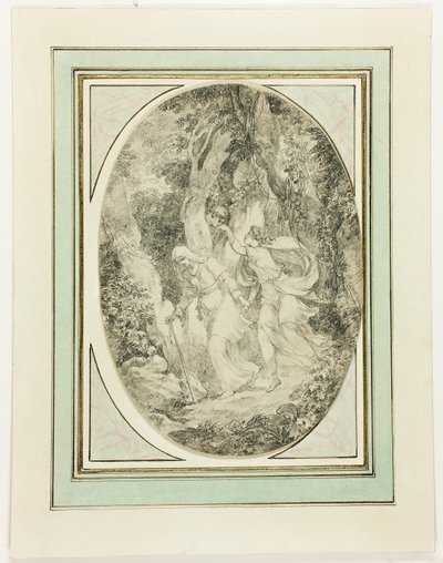 Alegoria-Ingenius Miłość autorstwa Jean Honore Fragonard