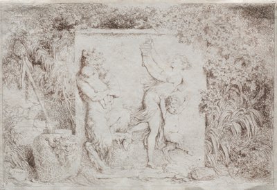 bachchanal autorstwa Jean Honore Fragonard