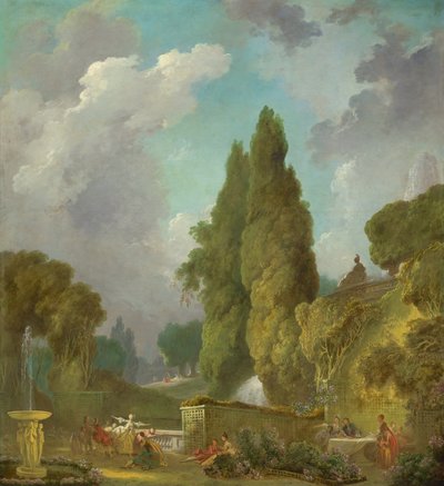 Wzmocnienie ślepca autorstwa Jean Honore Fragonard