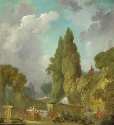 Wzmocnienie ślepca autorstwa Jean Honore Fragonard
