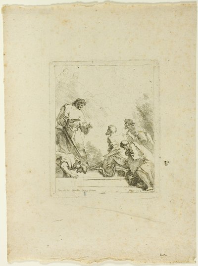 Instytucja Eucharystii autorstwa Jean Honore Fragonard