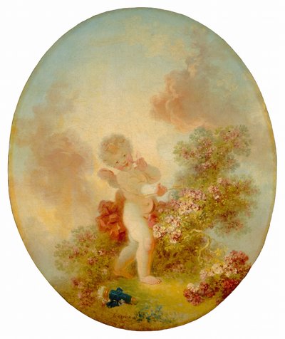 Miłość Strażnika, ok. 17731776. autorstwa Jean Honore Fragonard