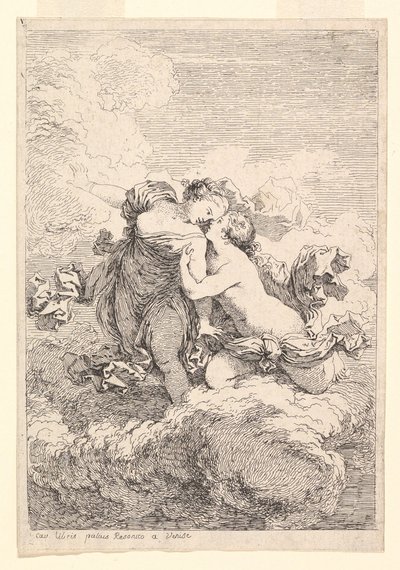Scena mitologiczna, być może Diana uwodzi Callisto, ok. 1930 r. 1764. autorstwa Jean Honore Fragonard
