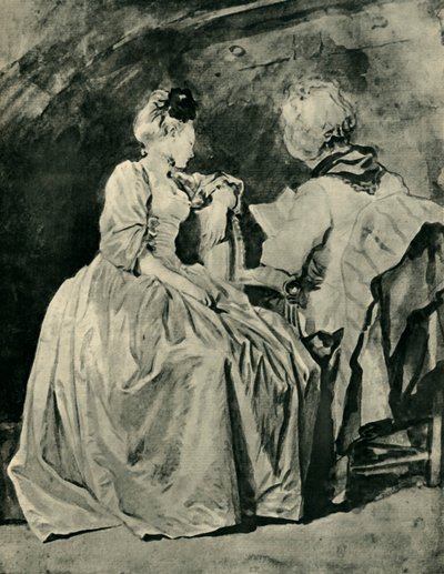 Czytanie, ok. 1778, 1943. autorstwa Jean Honore Fragonard