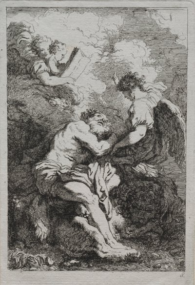 Święty Hieronim autorstwa Jean Honore Fragonard
