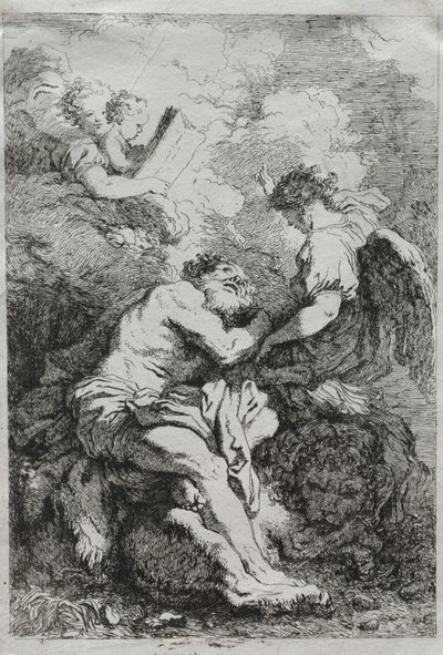 Święty Hieronim autorstwa Jean Honore Fragonard