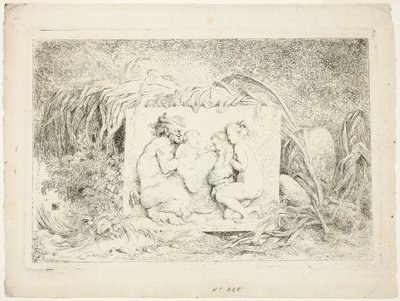 Tańczące satyry, z Bachanaliów, czyli zabaw satyrów autorstwa Jean Honore Fragonard
