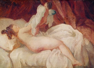 Das Ausziehen der Bluse von Jean Honore Fragonard