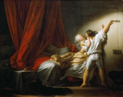 Piorun Le Verrou autorstwa Jean Honore Fragonard