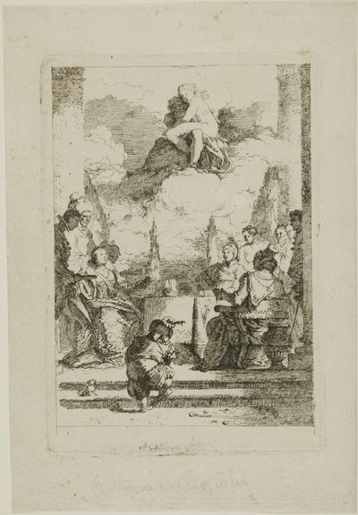 Święto Antoniego i Kleopatry autorstwa Jean Honore Fragonard
